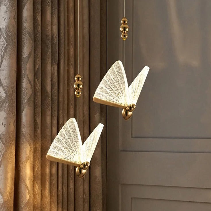 Lumin Flutter Mosaic Butterfly Lamp