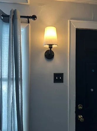 Wireless Fabric Wall Light