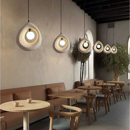 Circular Wabi Sabi Pendant Light: Embrace the Beauty of Imperfection