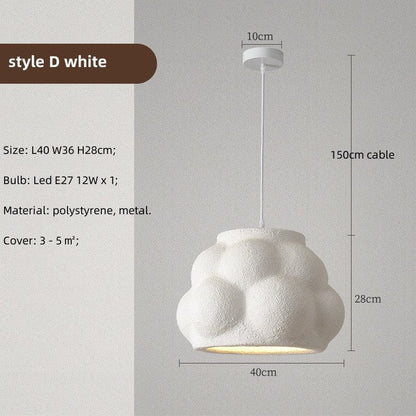 Cloud Wabi Sabi Pendant Light: Embrace Organic Elegance