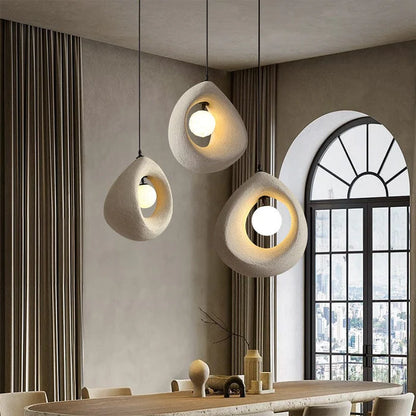 Circular Wabi Sabi Pendant Light: Embrace the Beauty of Imperfection