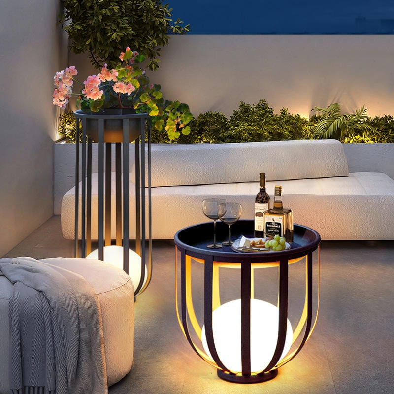 Flower Pot Lamp (Outdoor Solar) - Designer's Favorite