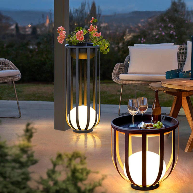 Flower Pot Lamp (Outdoor Solar) - Designer's Favorite